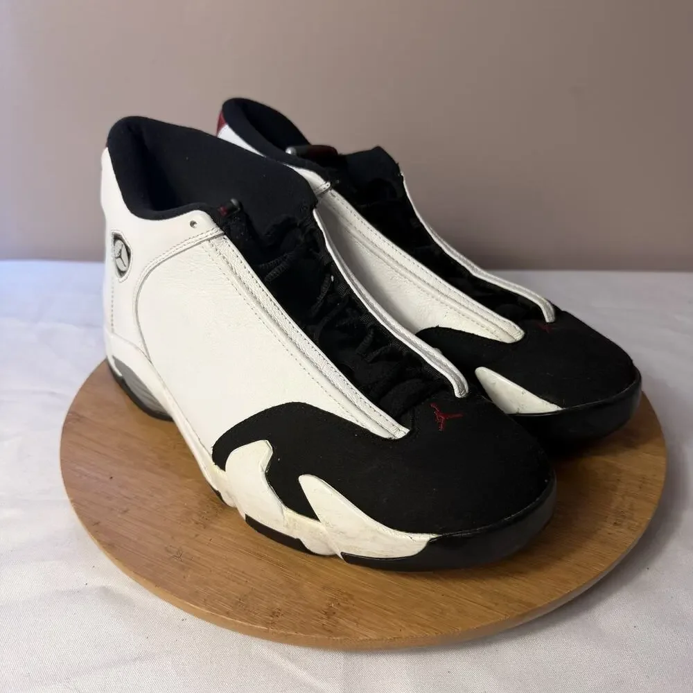 Size 12 - Air Jordan 14 Retro 2014 Black Toe 487471-102